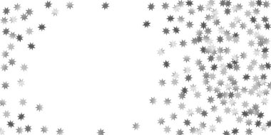 Beyaz bir arka plan üzerinde sabit yıldız.