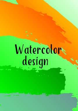 Vektör suluboya arkaplan.