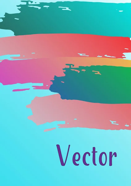Vektor-Aquarell-Hintergrund. — Stockvektor