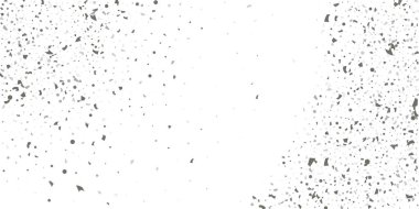 Beyaz arka planda gümüş simli konfeti.