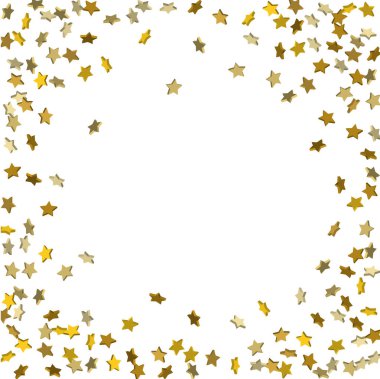 Düşen konfeti yıldız