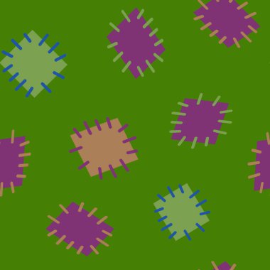 Dikişsiz desen renk yamalar.