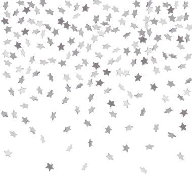 Düşen konfeti yıldız