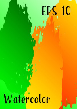 Vektör suluboya arkaplan.