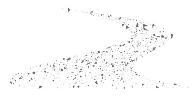 Beyaz arka planda gümüş simli konfeti.