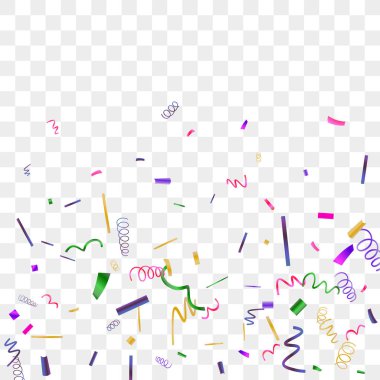 Renkli konfeti parlak ışıltı.