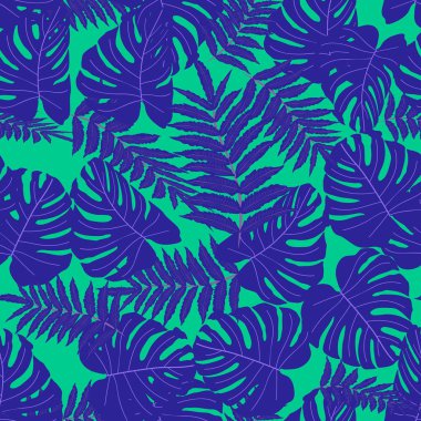 Vektörsüz tropikal desen