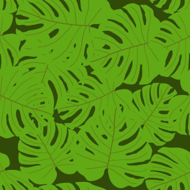 Vektörsüz tropikal desen