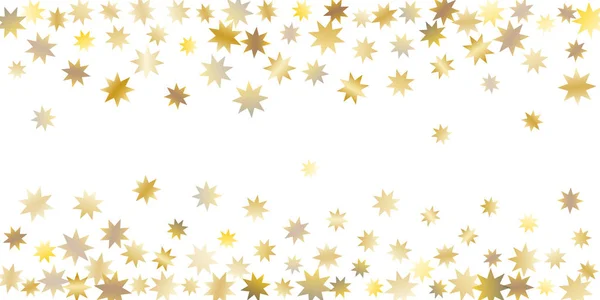 Golden casual confettis fond. — Image vectorielle