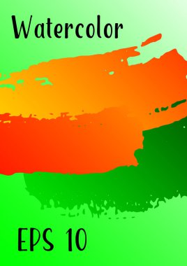 Vektör suluboya arkaplan.