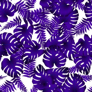 Vektörsüz tropikal desen