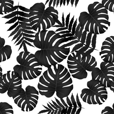 Vektörsüz tropikal desen