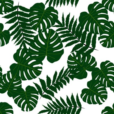 Vektörsüz tropikal desen