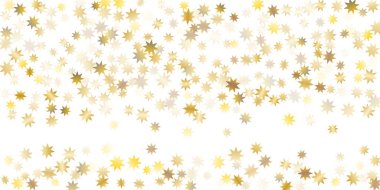 Altın konfeti arka planı.