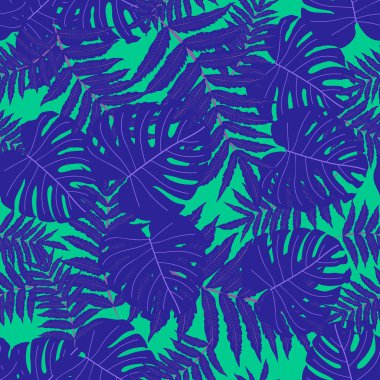 Vektörsüz tropikal desen