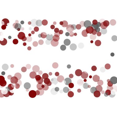 Soyut konfeti şeffaf noktalar.