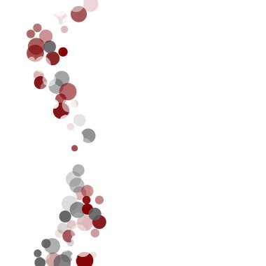 Soyut konfeti şeffaf noktalar.