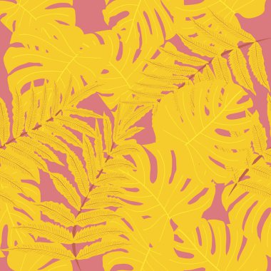 Vektörsüz tropikal desen