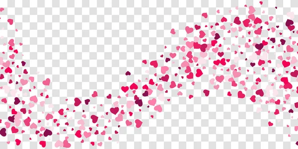 Kalp konfeti arka plan üzerine düşüyor.