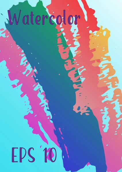 Vektör suluboya arkaplan.