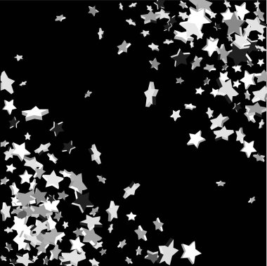 Düşen konfeti yıldız