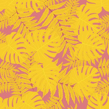 Vektörsüz tropikal desen