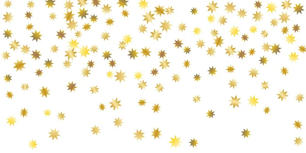 Golden casual confettis fond. — Image vectorielle