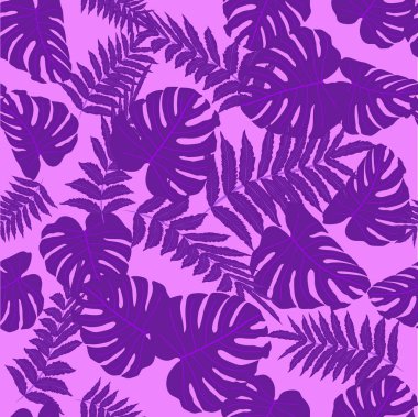 Vektörsüz tropikal desen