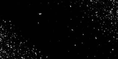 Bir siyah gümüş parçacıkları glitter