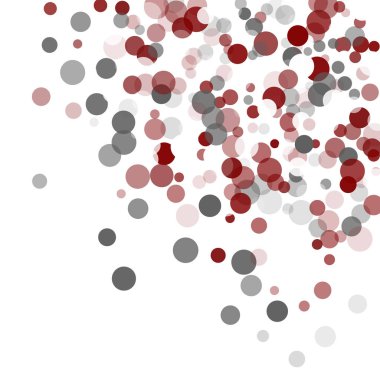 Soyut konfeti şeffaf noktalar.