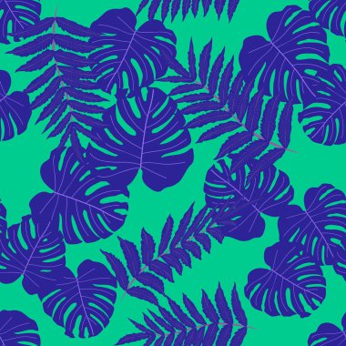 Vektörsüz tropikal desen