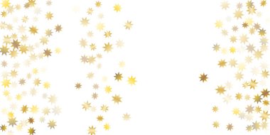 Altın konfeti arka planı.