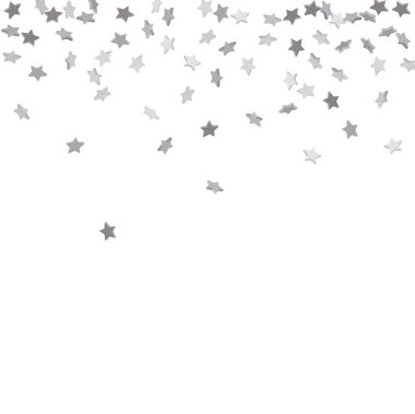 Düşen konfeti yıldız