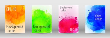 Sulu boya sprey resmini kapaklı tasarım.