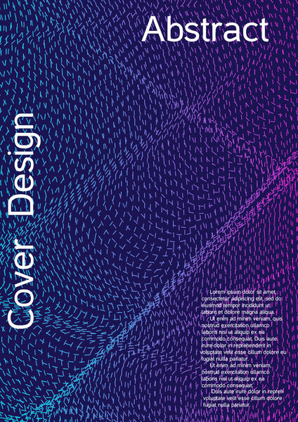 Cover design with abstract lines.