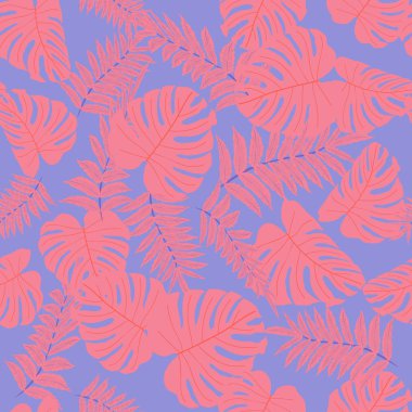 Vektörsüz tropikal desen