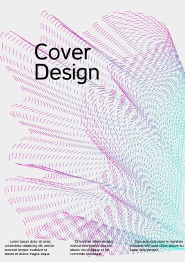 Kapak tasarımı soyut çizgilerle.