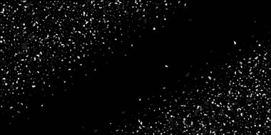 Bir siyah gümüş parçacıkları glitter
