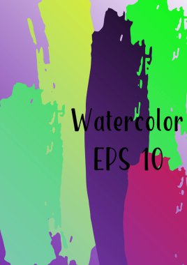 Vektör suluboya arkaplan.