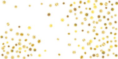 Altın konfeti arka planı.