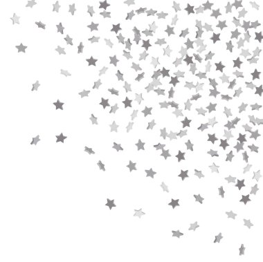 Düşen konfeti yıldız