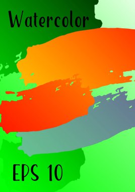 Vektör suluboya arkaplan.