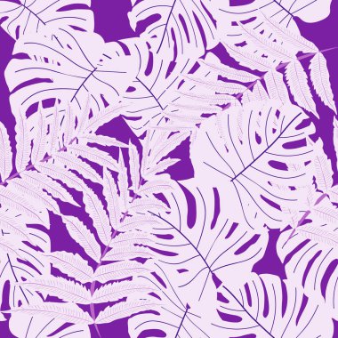 Vektörsüz tropikal desen