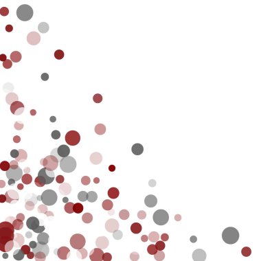 Soyut konfeti şeffaf noktalar.