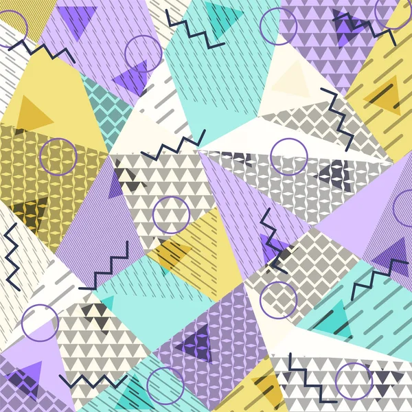 Memphis tarzında soyut arkaplan
