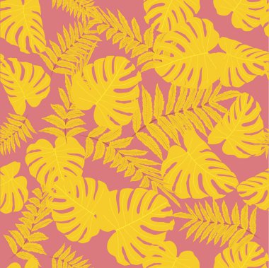 Vektörsüz tropikal desen