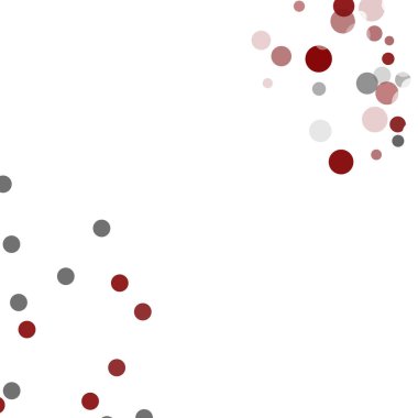 Soyut konfeti şeffaf noktalar.