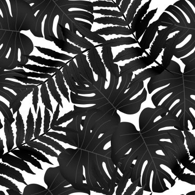 Vektörsüz tropikal desen