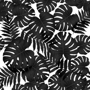 Vektörsüz tropikal desen