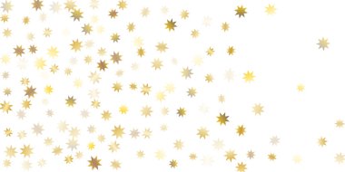 Altın konfeti arka planı.